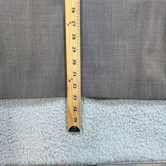 Vintage 90s Brooks Brothers Makers Brown Wool 2pc Suit 45R 40x32 USA - Picture 6 of 16